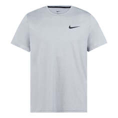 Футболка Nike Pro Dri-FIT Sports Training Quick Dry Round Neck Short Sleeve Gray, серый