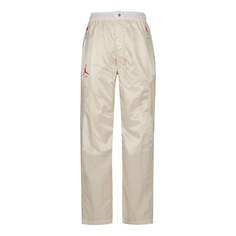 Спортивные штаны Air Jordan Brand x OFF-WHITE Crossover Logo Printing Casual Sports Pants Khaki, хаки Nike