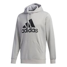 Толстовка Men&apos;s adidas Logo logo Sports Medium hemp grey, серый