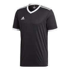 Футболка Men&apos;s adidas Athleisure Casual Sports Training Short Sleeve Black T-Shirt, черный