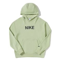 Толстовка Nike Logo Hoodie &apos;Green&apos;, зеленый