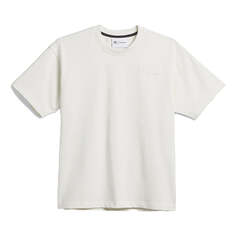 Футболка adidas originals x Pharrell Williams Crossover Solid Color Cotton Round Neck Short Sleeve White T-Shirt, белый