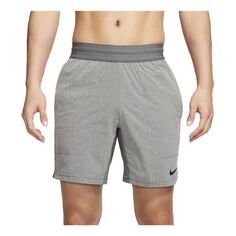 Шорты Nike Flex Short Active Casual Sports Woven Gym Shorts Gray, серый