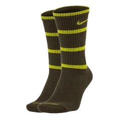 Носки Nike Everyday Plus Comfortable training socks &apos;Green&apos;, зеленый