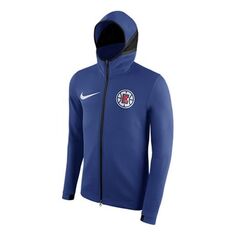 Куртка Nike Therma Flex Showtime NBA Los Angeles Clippers Player Edition Jacket Blue, синий