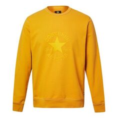 Толстовка Men&apos;s Converse Logo Printing Round Neck Pullover Yellow, желтый