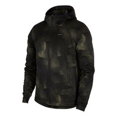 Куртка Nike LeBron James Sports Basketball Hooded Jacket Camouflage Green, зеленый