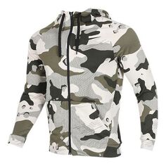 Куртка Nike Dri-FIT Sports Training Quick Dry Hooded Jacket Camouflage, цвет camouflage