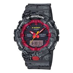 Часы CASIO G-Shock Analog-Digital &apos;Black&apos;, серый