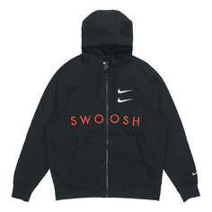 Куртка Men&apos;s Nike Swoosh Sports Hooded Jacket Black, черный