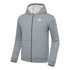 Толстовка Nike Sportswear Club Logo Hoodie &apos;Grey&apos;, серый
