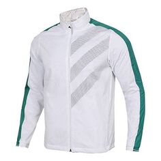 Куртка adidas neo Colorblock Breathable Athleisure Casual Sports Stand Collar Jacket White, белый