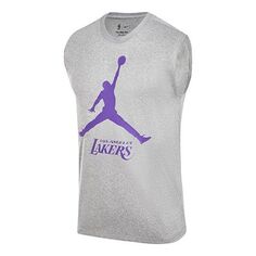 Жилет Air Jordan Nba Lakers Vest &apos;Grey Purple&apos;, серый Nike