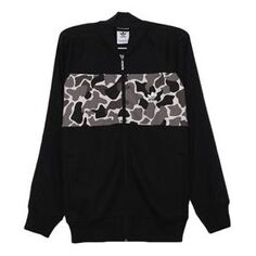 Куртка adidas originals Graphics Cb Tt Camouflage Splicing Jacket Black, черный