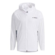 Куртка adidas Myshelter Windb Outdoor Sports Hooded Jacket White, белый