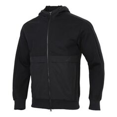Куртка adidas Th Jkt Kn Fabmx Splicing Big Pocket Hooded Jacket Black, черный