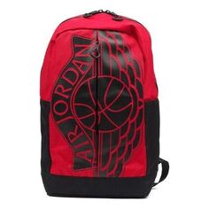 Сумка Air Jordan LOGO Wings Backpacks &apos;Gym Red&apos;, красный Nike