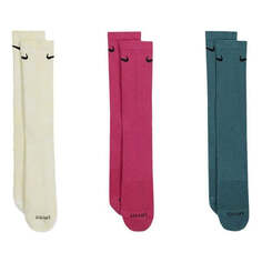 Носки Nike Everyday Plus Cushioned Training Crew Socks (3 Pairs) &apos;White Red Green&apos;, мультиколор
