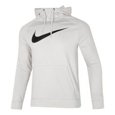 Толстовка Men&apos;s Nike Casual Sports Logo Hooded Breathable Pullover White, белый