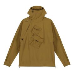 Куртка Men&apos;s Nike Lab Aae 2.0 Jacket logo Detachable Hooded Jacket Olive, зеленый
