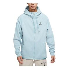 Куртка Men&apos;s Air Jordan Essentials Solid Color Logo Hooded Jacket Blue, мультиколор Nike