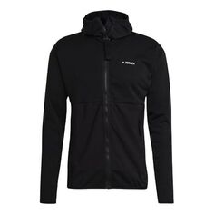 Куртка adidas Terrex Sports Solid Color Hooded Jacket Black, мультиколор