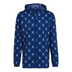 Куртка adidas Soccer/Football Sports Hooded Jacket Real Madrid Blue, мультиколор