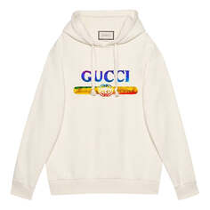 Толстовка (WMNS) Gucci Sweatshirt With Sequin Logo &apos;Off White&apos;, белый