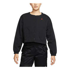 Куртка (WMNS) Air Jordan SS22 Sports Training Casual Jacket Black, черный Nike