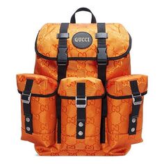 Рюкзак Gucci Off The Grid OTG Backpack &apos;Orange Black&apos;, оранжевый