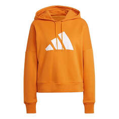 Толстовка (WMNS) adidas FUTURE ICONS Hoodie &apos;Orange&apos;, оранжевый