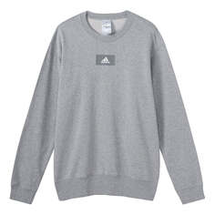 Толстовка Men&apos;s adidas Round Neck Training Sports Knit Casual Gray, мультиколор