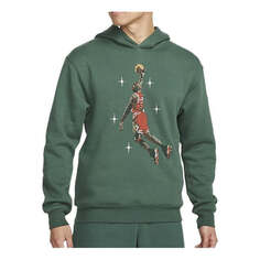 Толстовка Air Jordan Essentials Long Sleeve Hoodie &apos;Palm Green&apos;, зеленый Nike