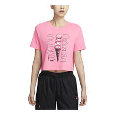 Футболка (WMNS) Nike Short Sleeve T-Shirt &apos;Pink&apos;, розовый