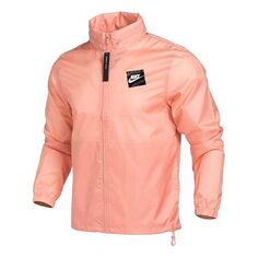 Куртка Men&apos;s Nike Casual Windproof Pink Hooded Jacket, розовый