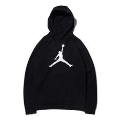 Толстовка Air Jordan As M J Jumpman Logo Flc Po Casual Sports polar fleece Black, черный Nike