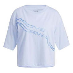 Футболка (WMNS) adidas neo Move Forward T-shirt &apos;Purple&apos;, фиолетовый