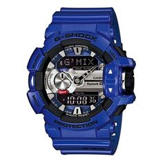 Часы CASIO G-Shock Analog-Digital &apos;Blue&apos;, фиолетовый