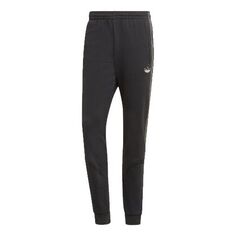 Спортивные штаны adidas originals Sprt Sweatpants Casual Sports Knit Bundle Feet Long Pants Black, черный