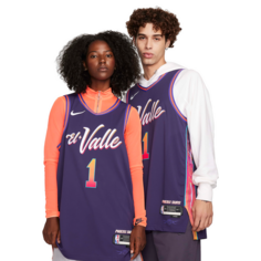 Майка Nike Dri-FIT ADV NBA Authentic Jersey 2023/24 City Edition &apos;Phoenix Suns Devin Booker&apos;, фиолетовый
