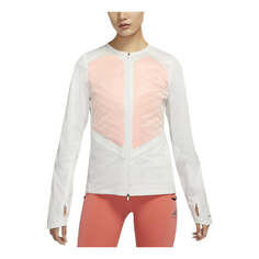 Куртка (WMNS) Nike Windproof Stay Warm Sports Thin Down Sail White / Orange Jacket, белый