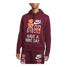 Толстовка Nike HAVE A NICE DAY Hoodie &apos;Red&apos;, красный