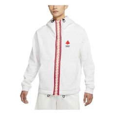 Куртка Men&apos;s Nike Sports Loose Hooded Casual Jacket White, белый