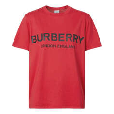 Футболка (WMNS) Burberry Logo Print T-Shirt, красный