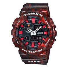 Часы CASIO G-Shock Analog-Digital &apos;Red&apos;, красный