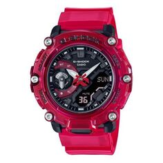 Часы CASIO G-Shock Analog-Digital &apos;Red&apos;, красный