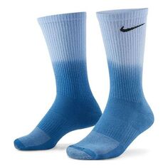 Носки Nike Brand Logo Gradient Sports Training Socks Couple Style 2 Pairs Blue, мультиколор