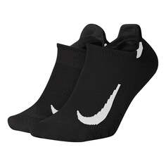 Носки Nike Casual Sports Breathable Running Socks Couple Style 2 Pairs Black, мультиколор