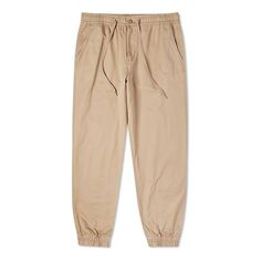 Спортивные штаны Men&apos;s Converse Solid Color Bundle Feet Sports Pants/Trousers/Joggers Khaki, хаки