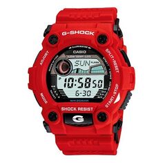 Часы CASIO G-Shock Digital &apos;Red&apos;, красный